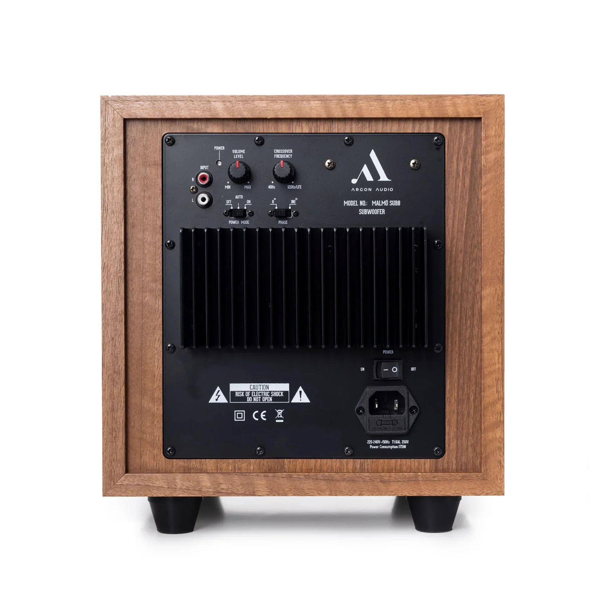 Argon Audio Walnut MALMÖ Sub8 - Image 3