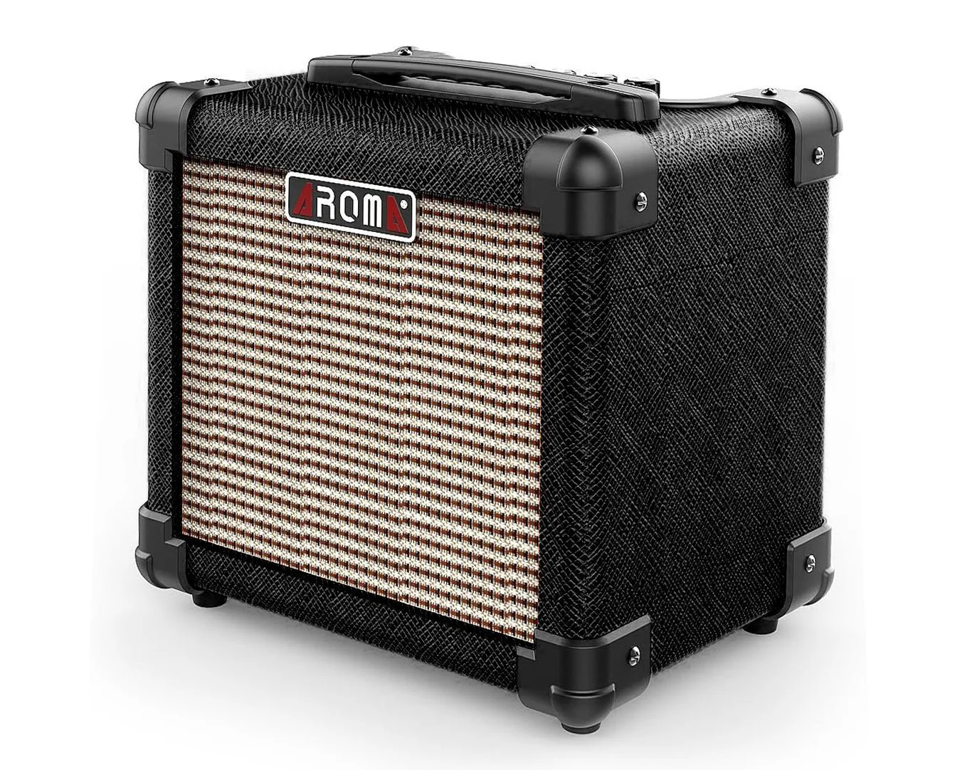 Aroma 10W Portable Guitar Amplifier (Black) - Image 2