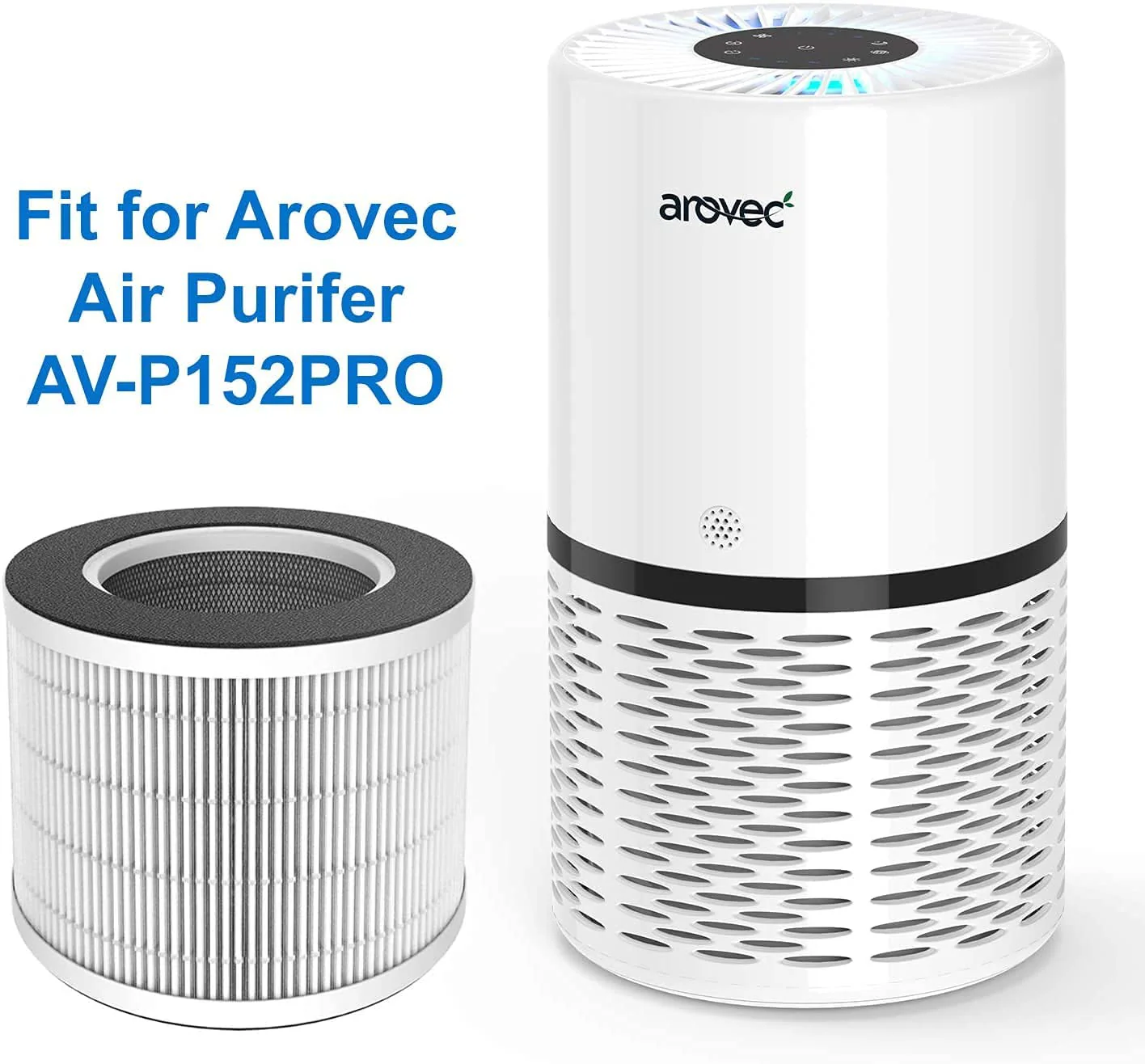 AROVEC Air Purifier Replacement Filter for AV-P152PRO, Genuine (4 Pack) - Image 2