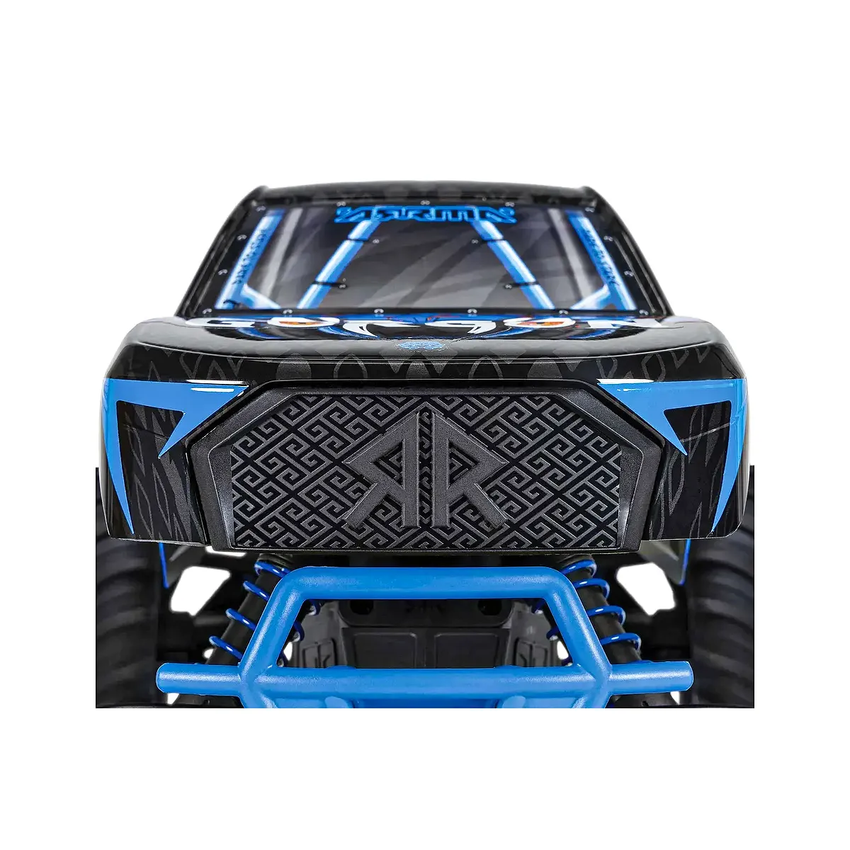 ARRMA GORGON Mega 550 RC Monster Truck Electric 2WD 1/10 Scale RTR (Blue) - Image 9