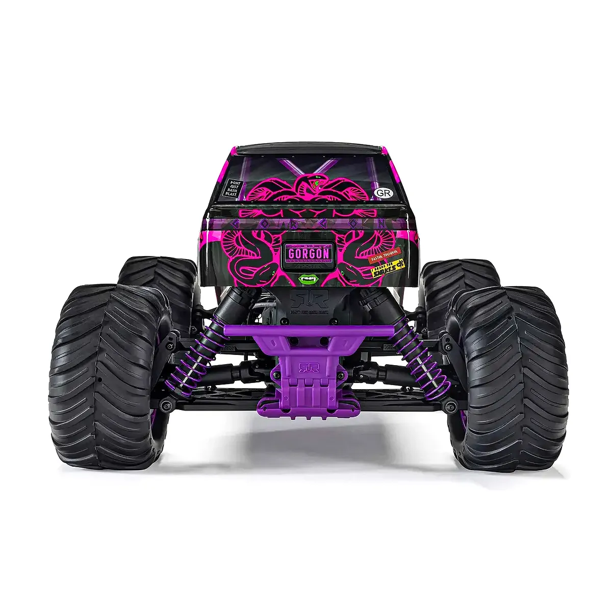 ARRMA GORGON Mega 550 RC Monster Truck Electric 2WD 1/10 Scale RTR (Purple) - Image 5