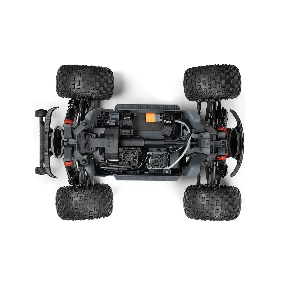 ARRMA Granite 223S DSC RC Monster Truck Electric Brushless 4WD 1/10 Scale RTR - Red - Image 7