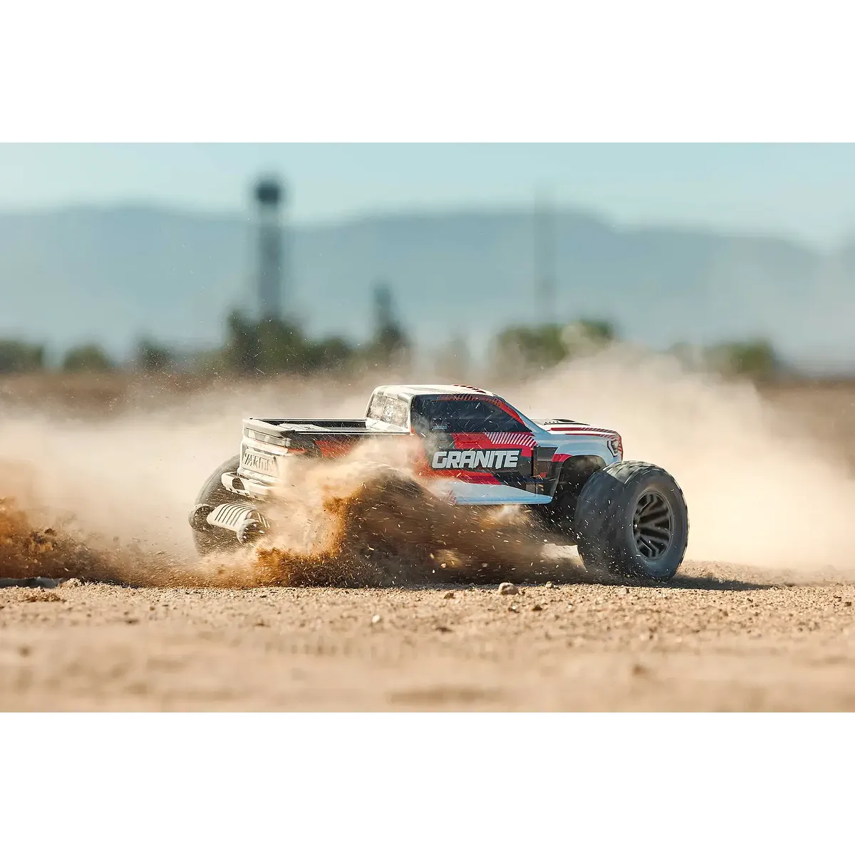 ARRMA Granite 223S DSC RC Monster Truck Electric Brushless 4WD 1/10 Scale RTR - Red - Image 9