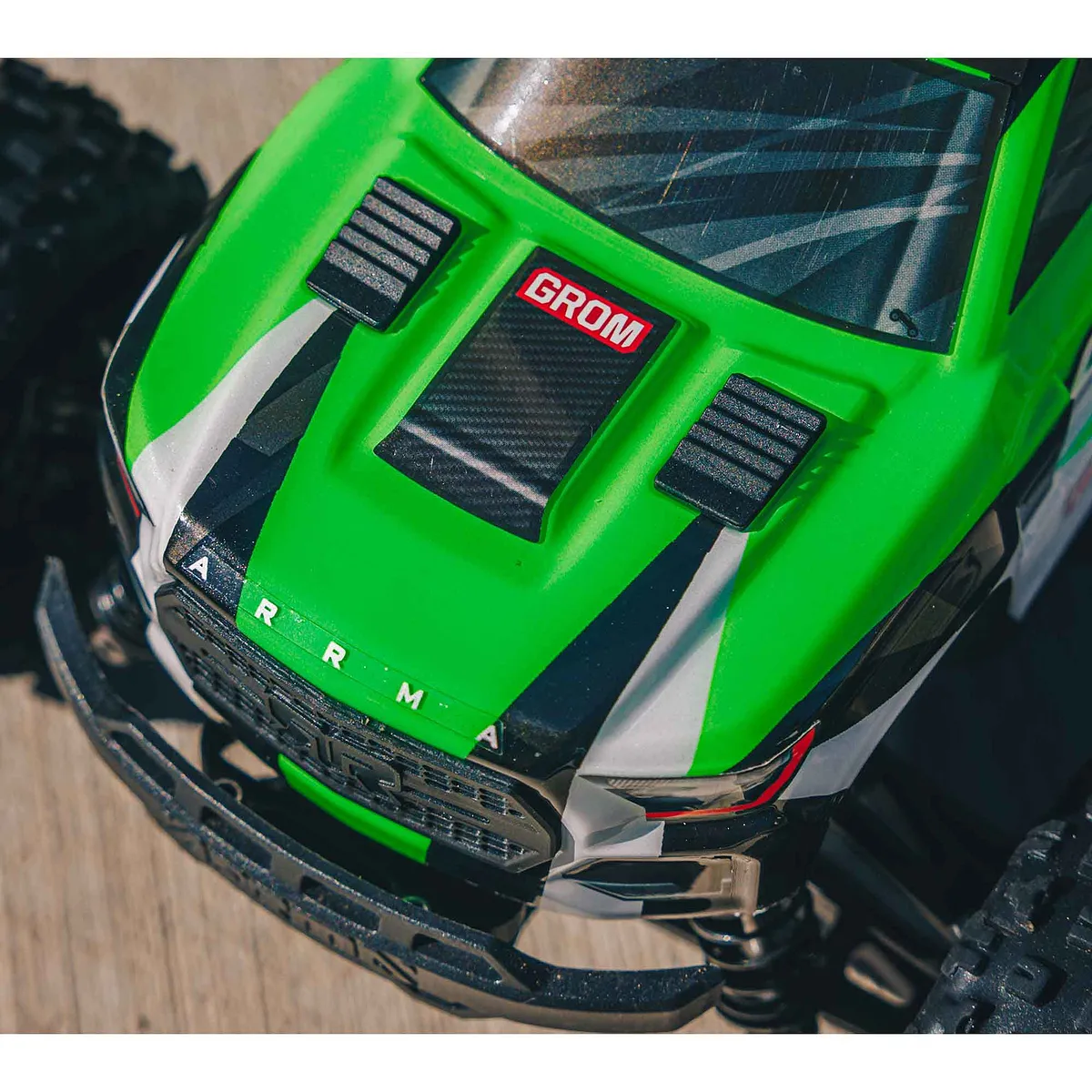 ARRMA Granite Grom 4x4 RC Monster Truck Electric 4WD 1/18 Scale RTR (Green) - Image 3