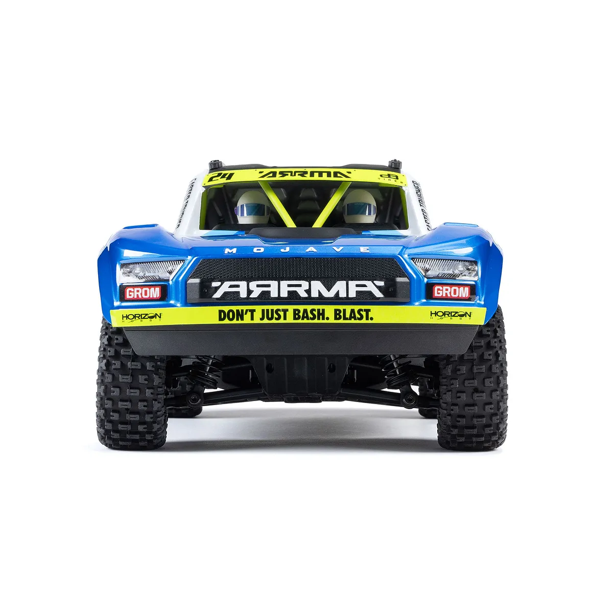ARRMA Mojave Grom Mega 380 1/16 4WD RC Truck (Blue/White) - Image 5