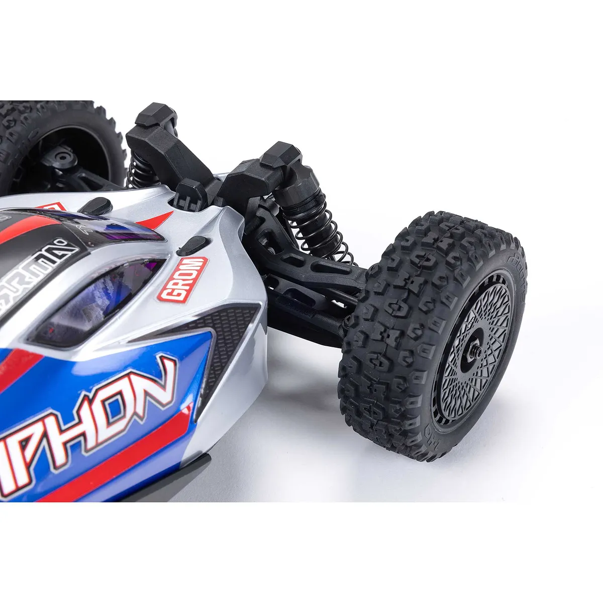 ARRMA Typhon Grom 4X4 RC Buggy (Blue/Silver) - Image 10