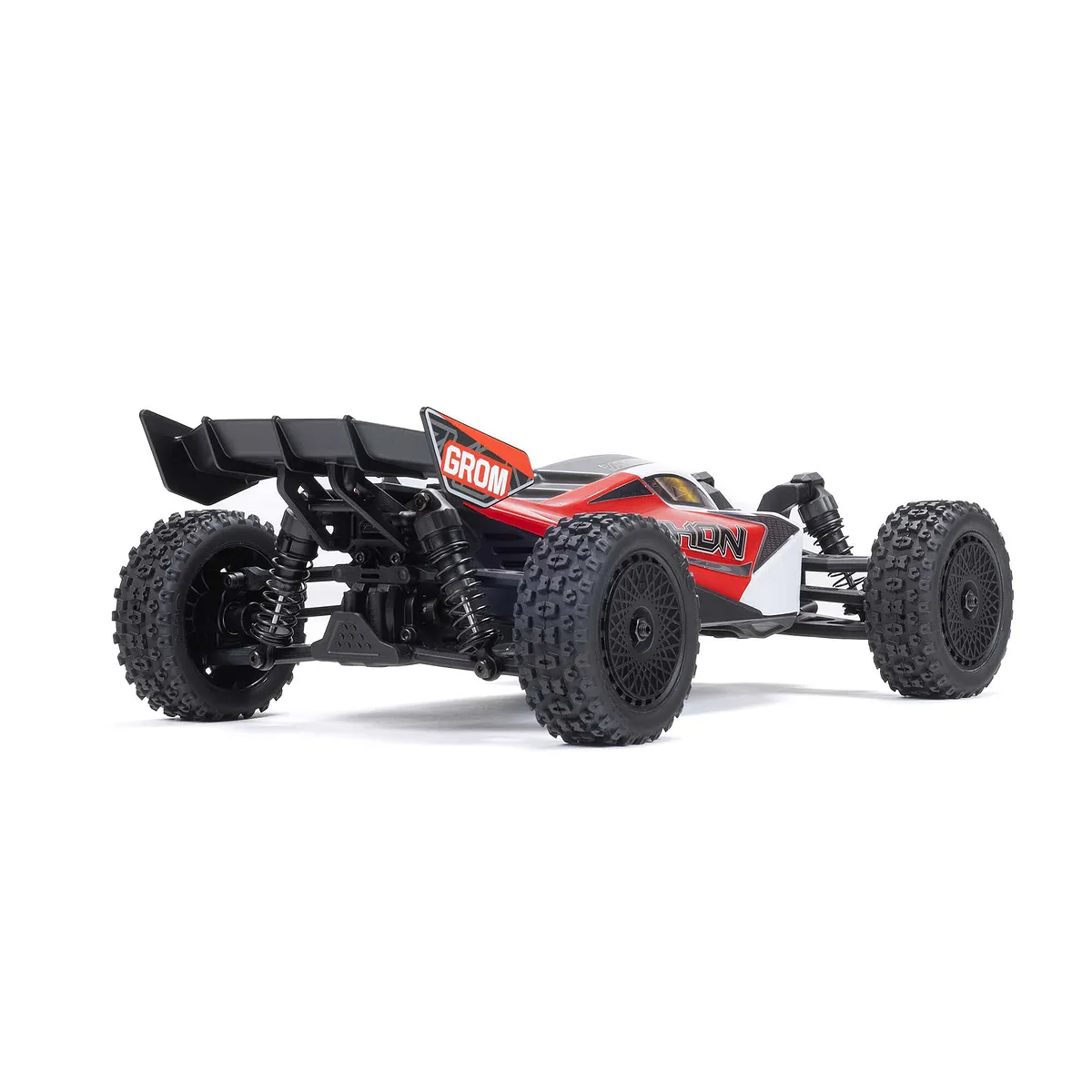 ARRMA Typhon Grom Mega 380 4X4 RC Buggy Electric 4WD 1/14 Scale RTR - Red - Image 3
