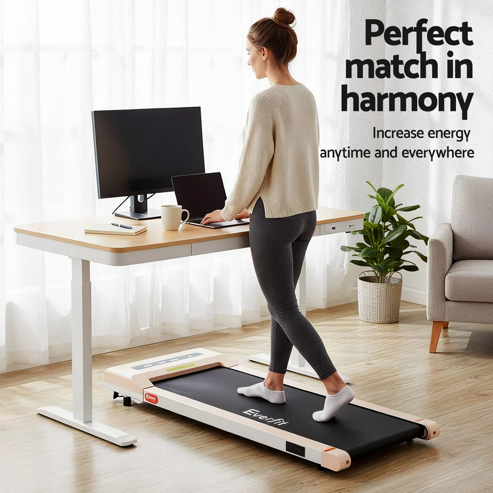 Artiss Electric Treadmill with 120cm Automatic Standing Desk Walking Pad 360mm - Image 6