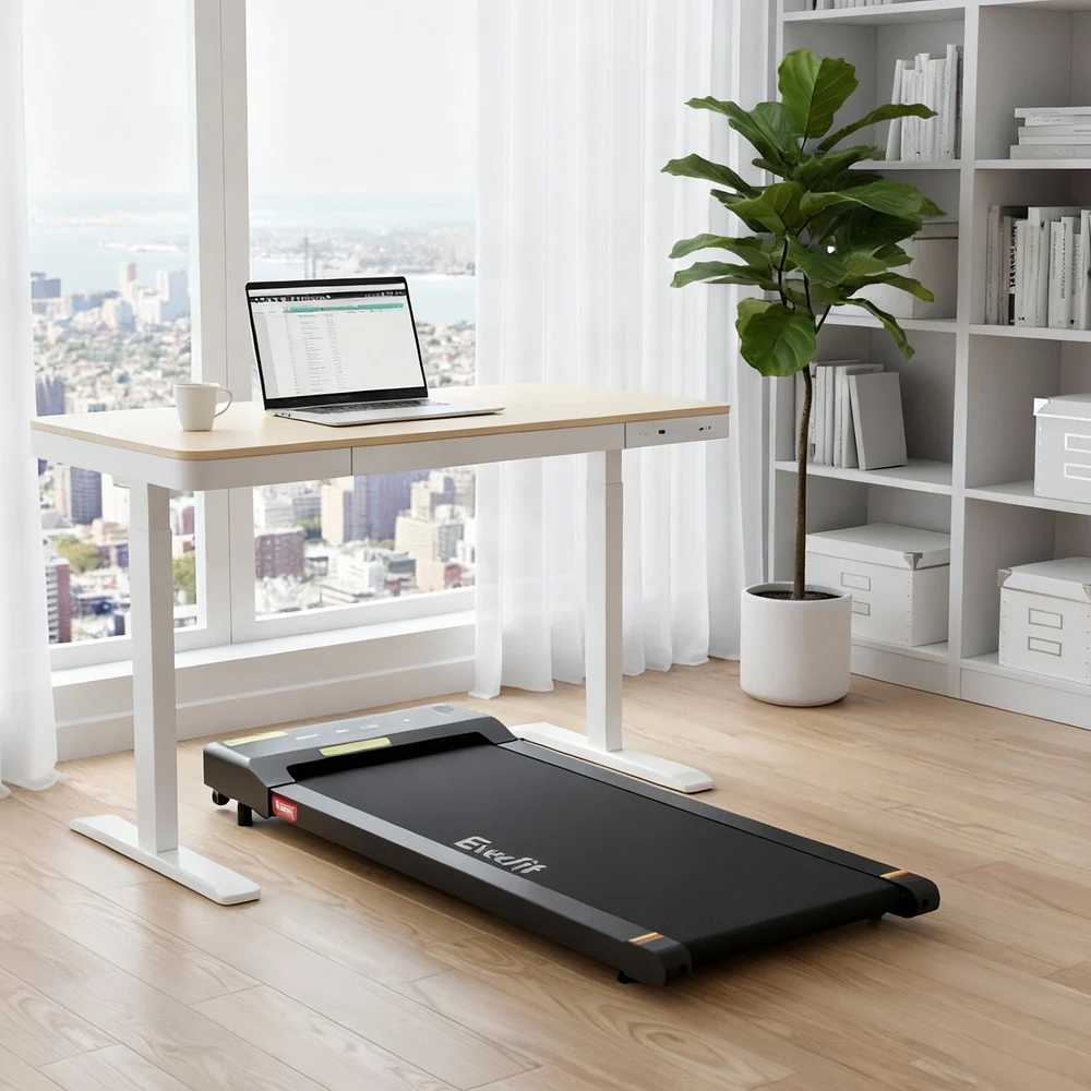Artiss Electric Treadmill with 120cm Automatic Standing Desk Walking Pad 400mm - Image 2
