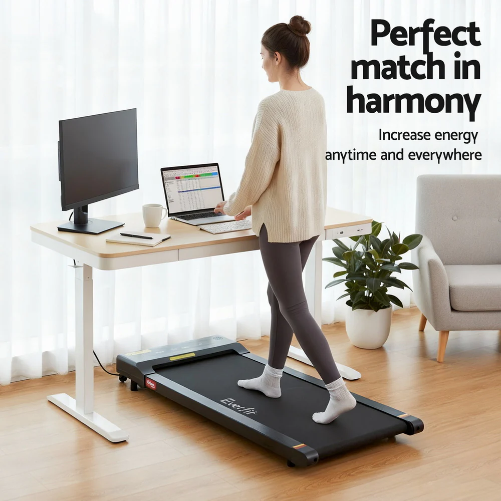 Artiss Electric Treadmill with 120cm Automatic Standing Desk Walking Pad 400mm - Image 6