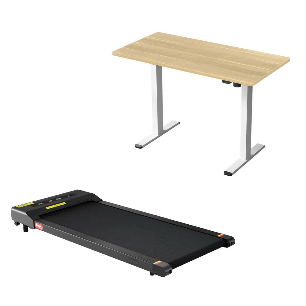 Artiss Electric Treadmill with 120cm Automatic Standing Desk Walking Pad 400mm - Image 3