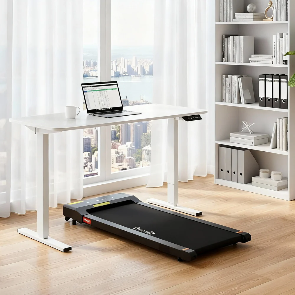 Artiss Electric Treadmill with 140cm Automatic Standing Desk Walking Pad 400mm - Image 2