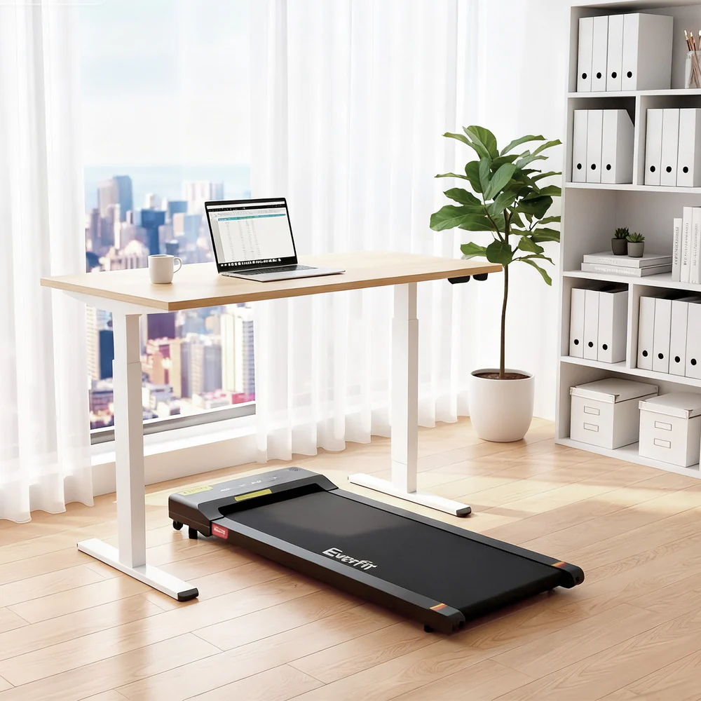 Artiss Electric Treadmill with 140cm Automatic Standing Desk Walking Pad 400mm - Image 2