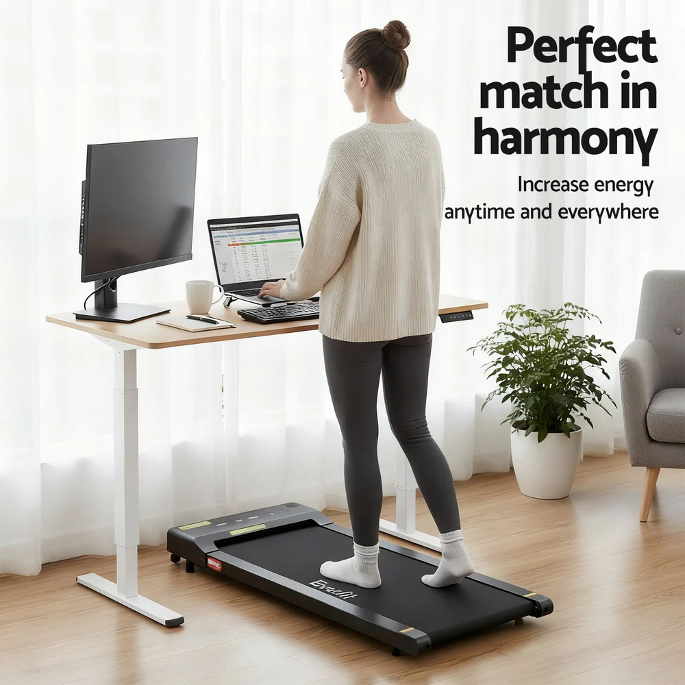Artiss Electric Treadmill with 140cm Automatic Standing Desk Walking Pad 400mm - Image 6