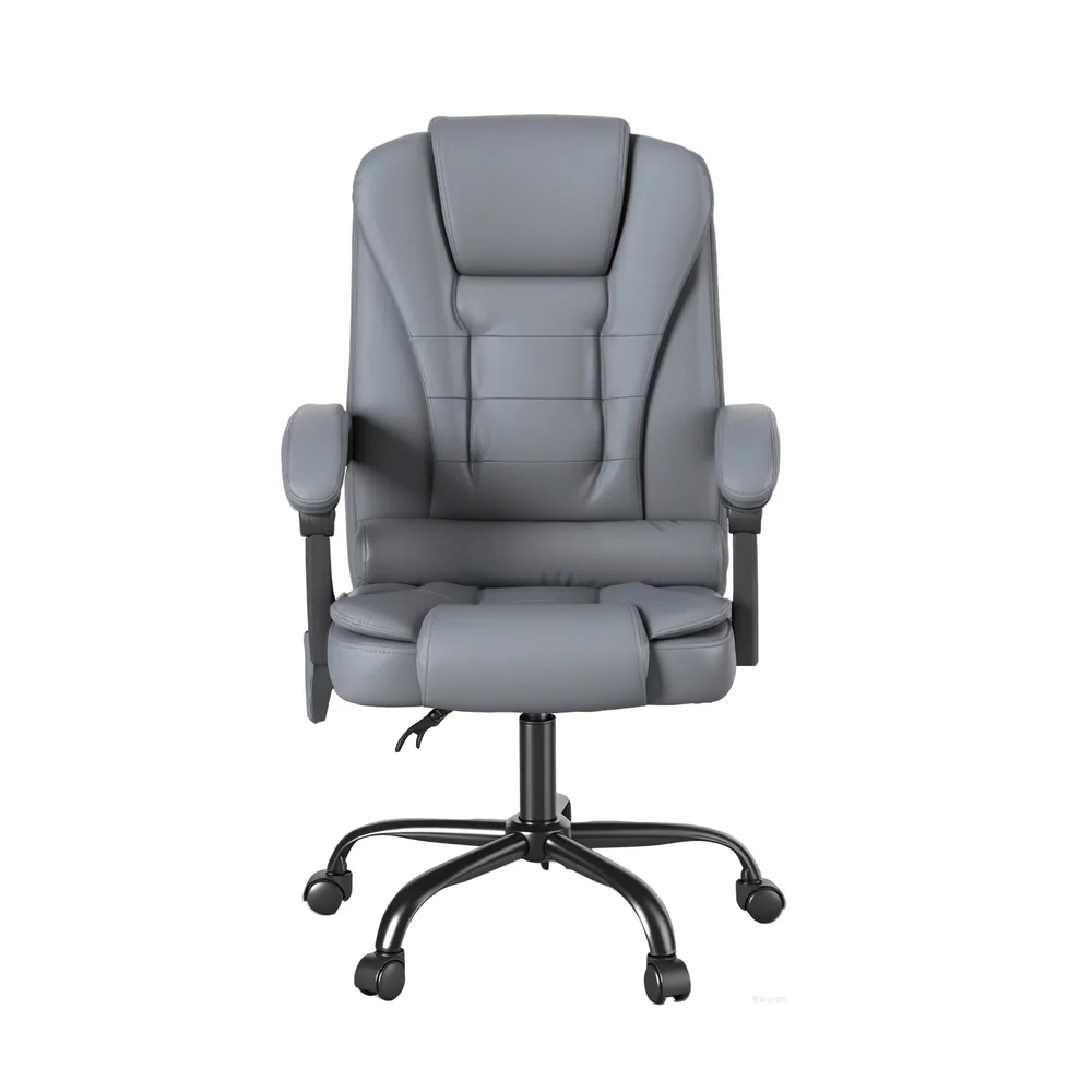 Artiss Executive Office Chair 4-Point Massage Adjustable Ergonomic Recline PU - Image 3