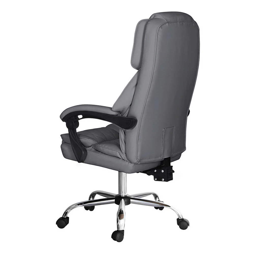 Artiss Executive Office Chair Recliner (Grey) - Image 3