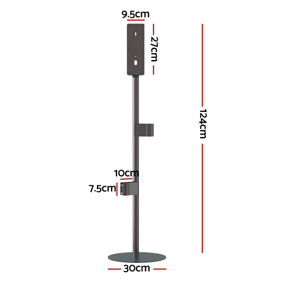 Artiss Freestanding Dyson Vacuum Cleaner Stand for V6 7 8 10 11 (Grey) - Image 2