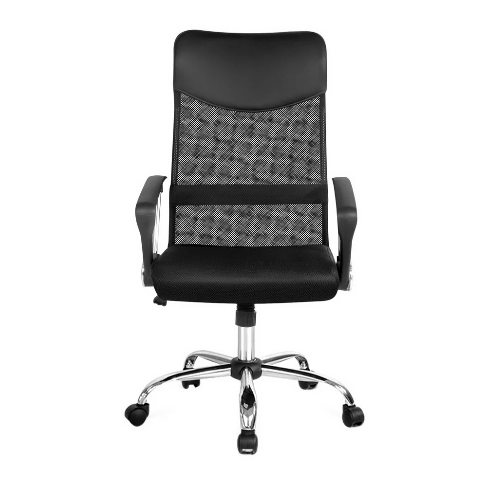 Artiss Mesh Office Chair High Back (Black) - Image 3