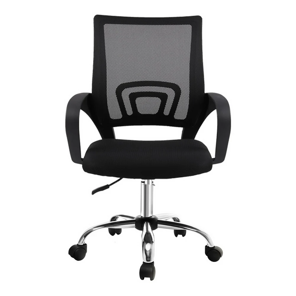 Artiss Mesh Office Chair Mid Back (Black) - Image 3