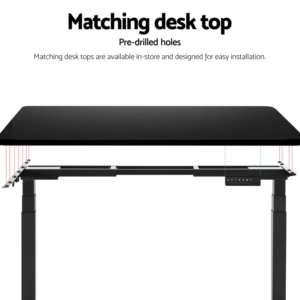 Artiss Standing Desk Frame Only L-shape Motorised - Image 7