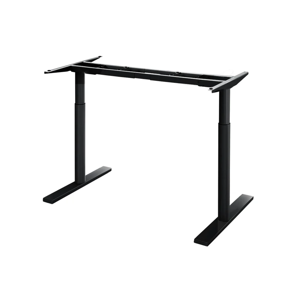 Artiss Standing Desk Frame Only Motorised Dual Motor Black - Image 3