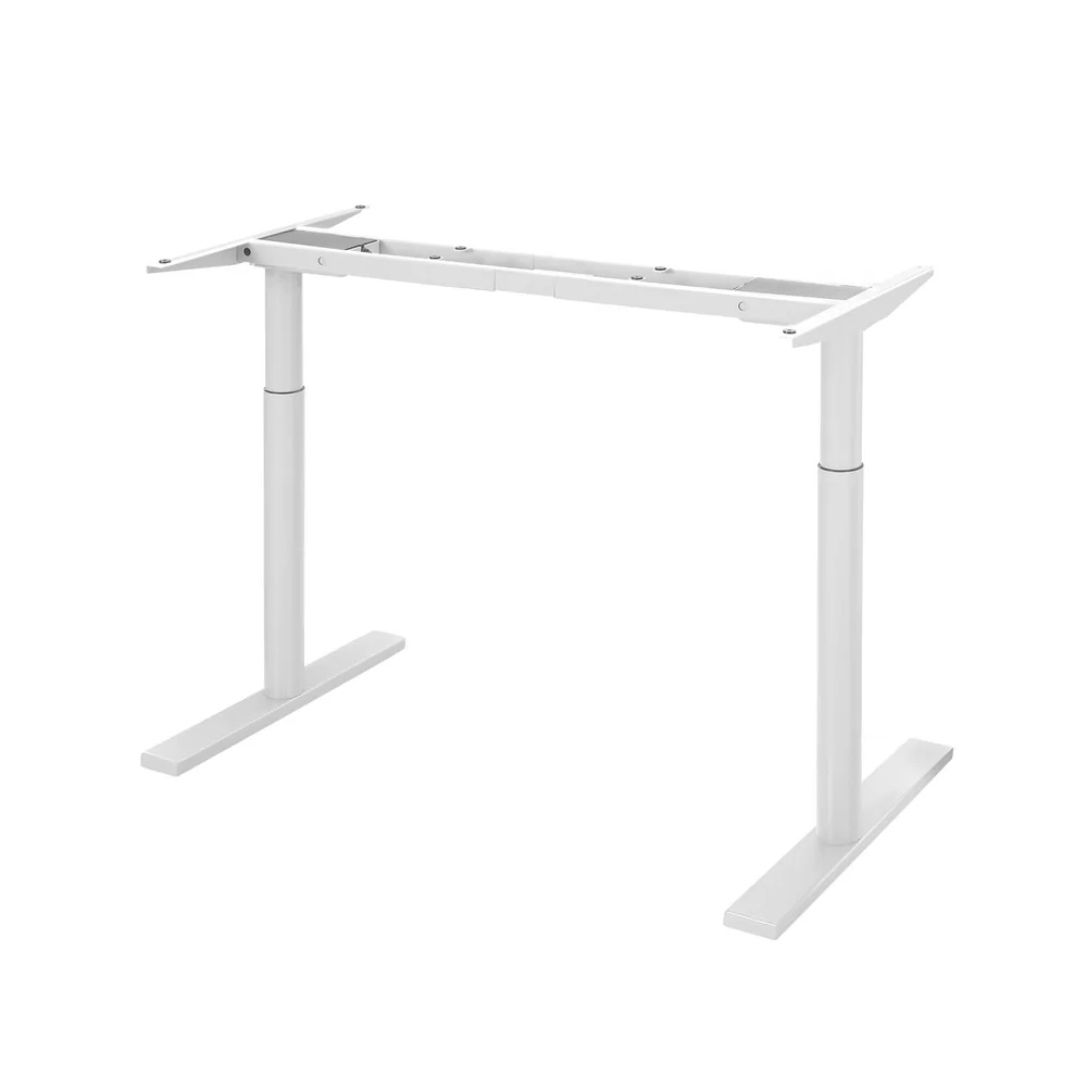 Artiss Standing Desk Frame Only Motorised Dual Motor White - Image 3