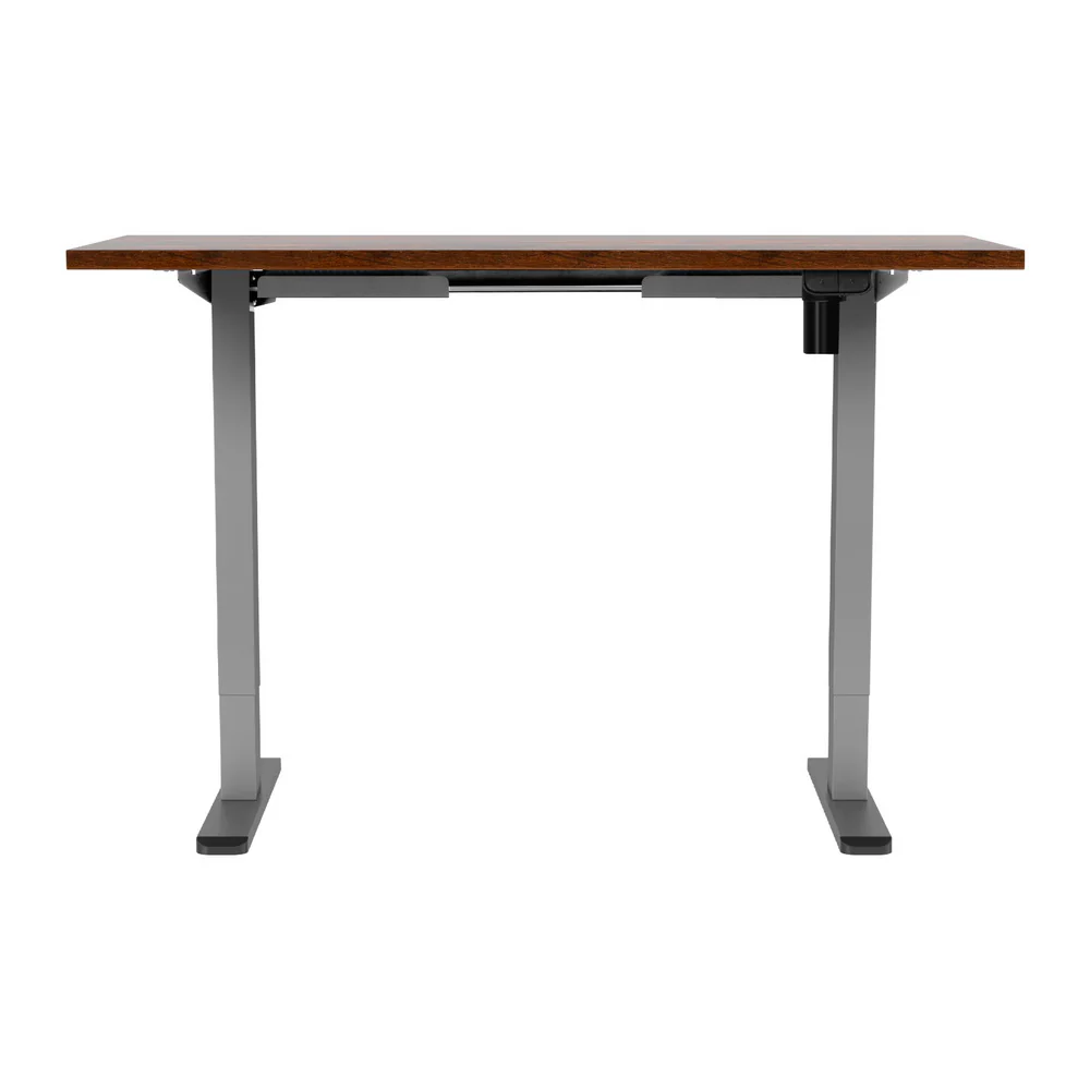 Artiss Standing Desk Motorised 140CM Rustic Brown - Image 5