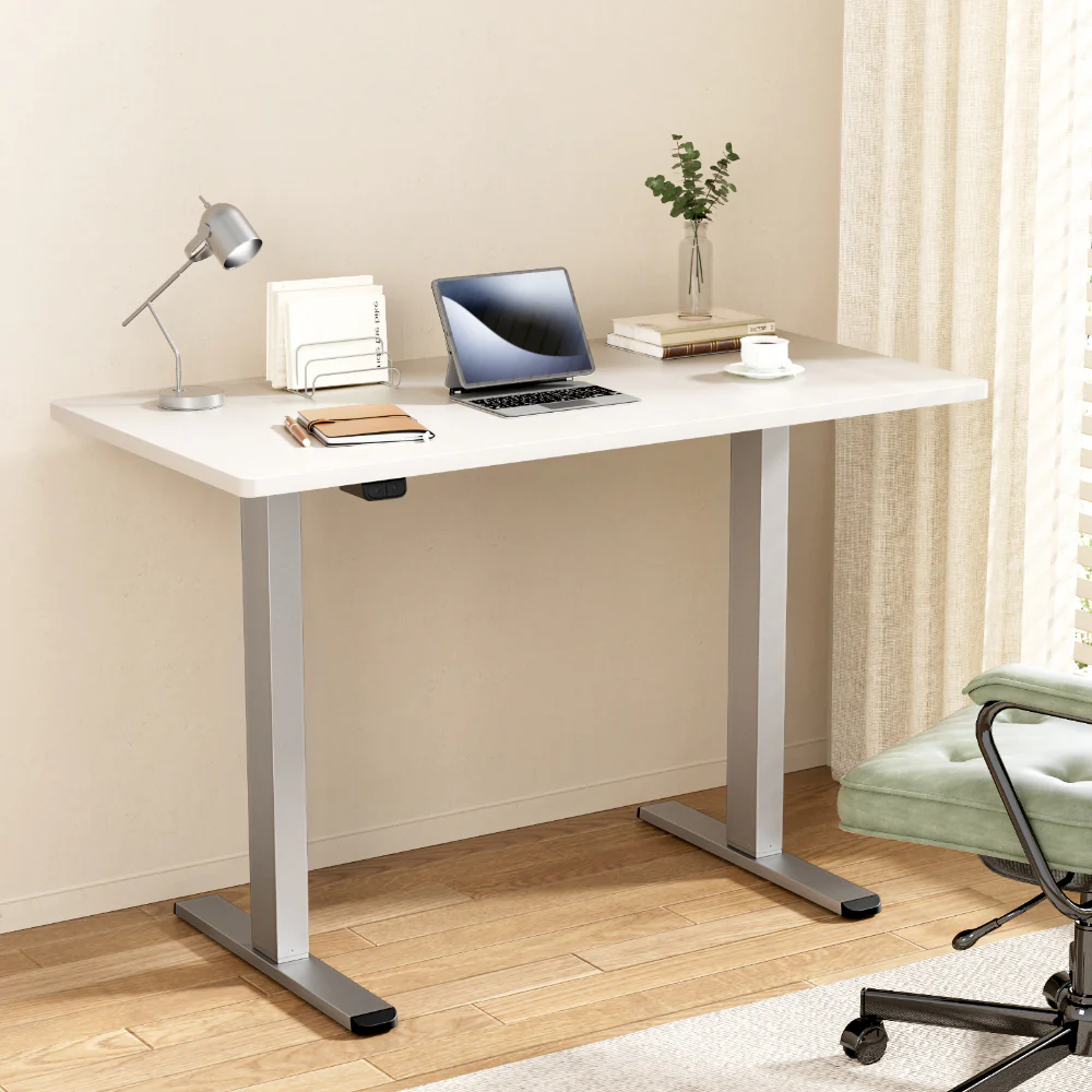 Artiss Standing Desk Motorised 140CM White - Image 2