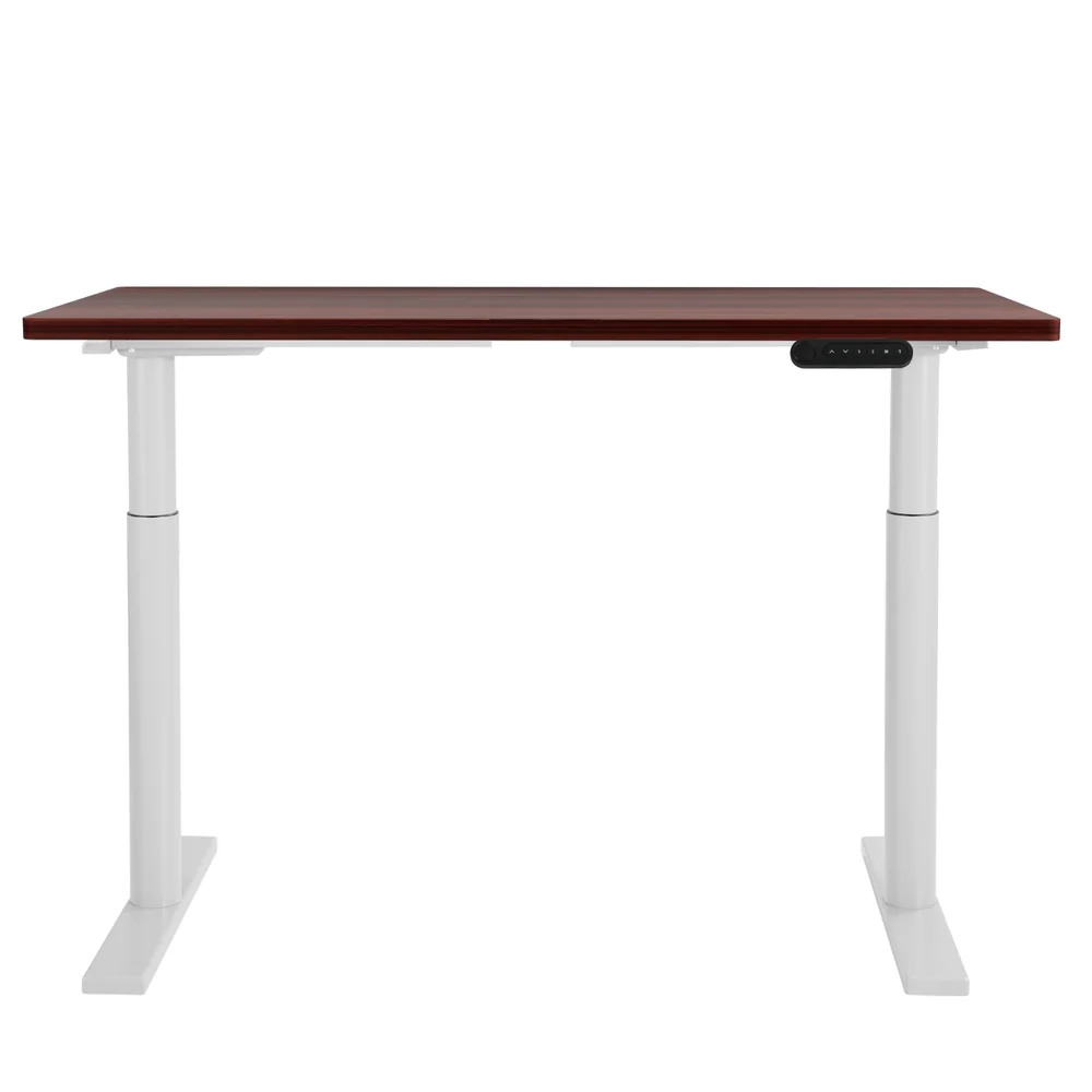 Artiss Standing Desk Motorised Electric Dual Motor 120CM Walnut - Image 5