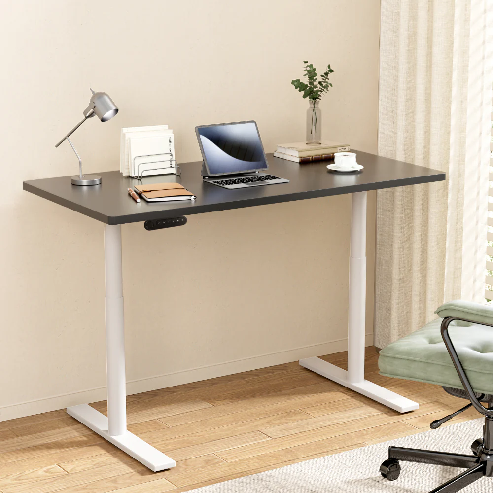 Artiss Standing Desk Motorised Electric Dual Motor 140CM Black - Image 2