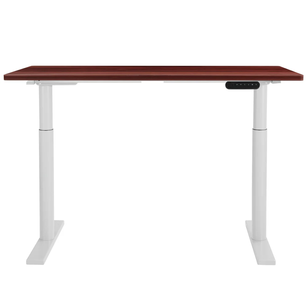 Artiss Standing Desk Motorised Electric Dual Motor 140CM Walnut - Image 5