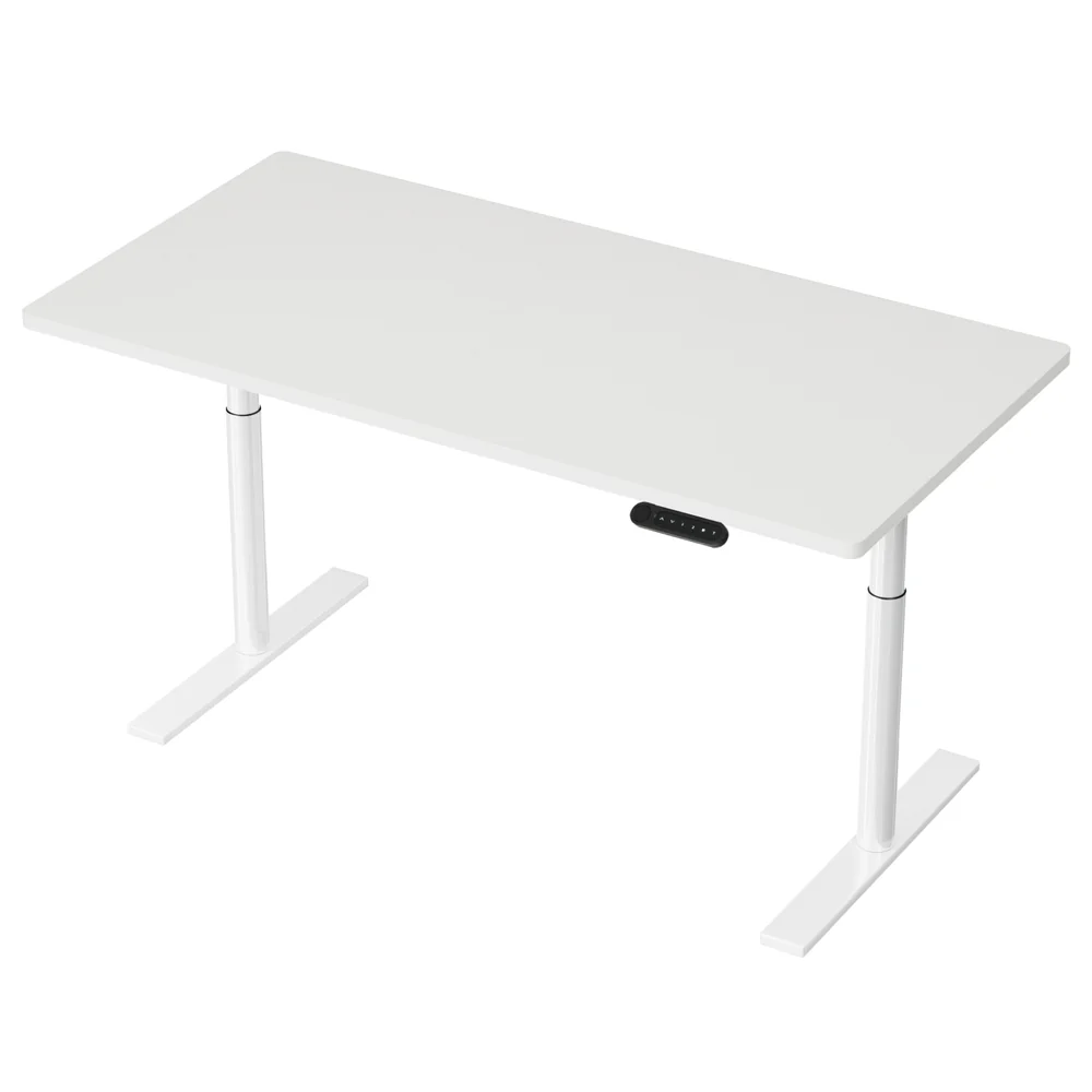 Artiss Standing Desk Motorised Electric Dual Motor 140CM White - Image 3