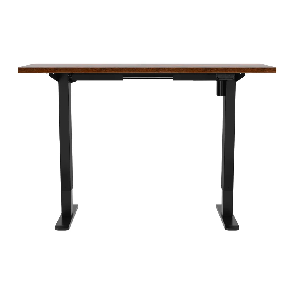 Artiss Standing Desk Motorised Rustic Brown 140CM - Image 5