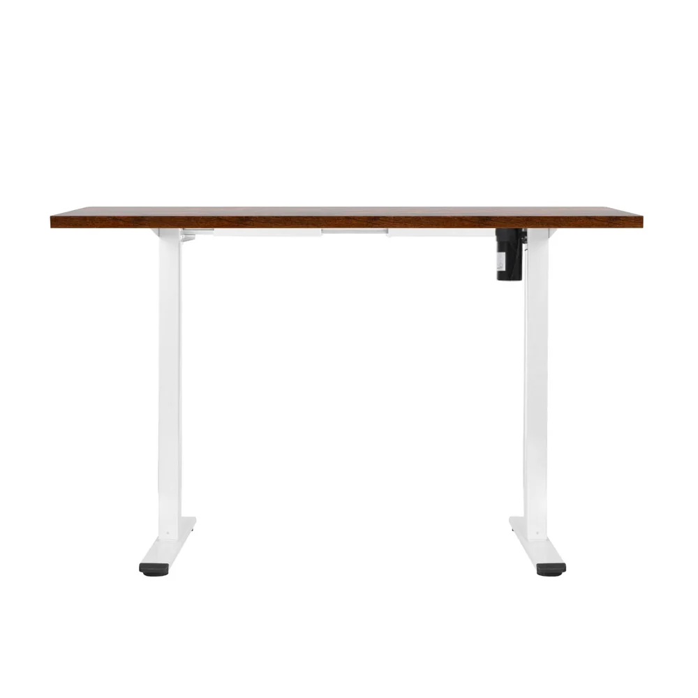 Artiss Standing Desk Motorised Sit Stand Desks Rustic Brown 140CM - Image 5