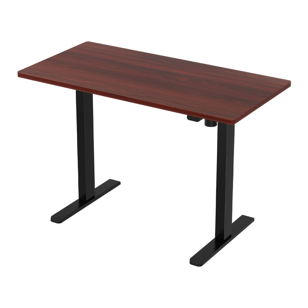 Artiss Standing Desk Motorised Walnut 120CM - Image 3