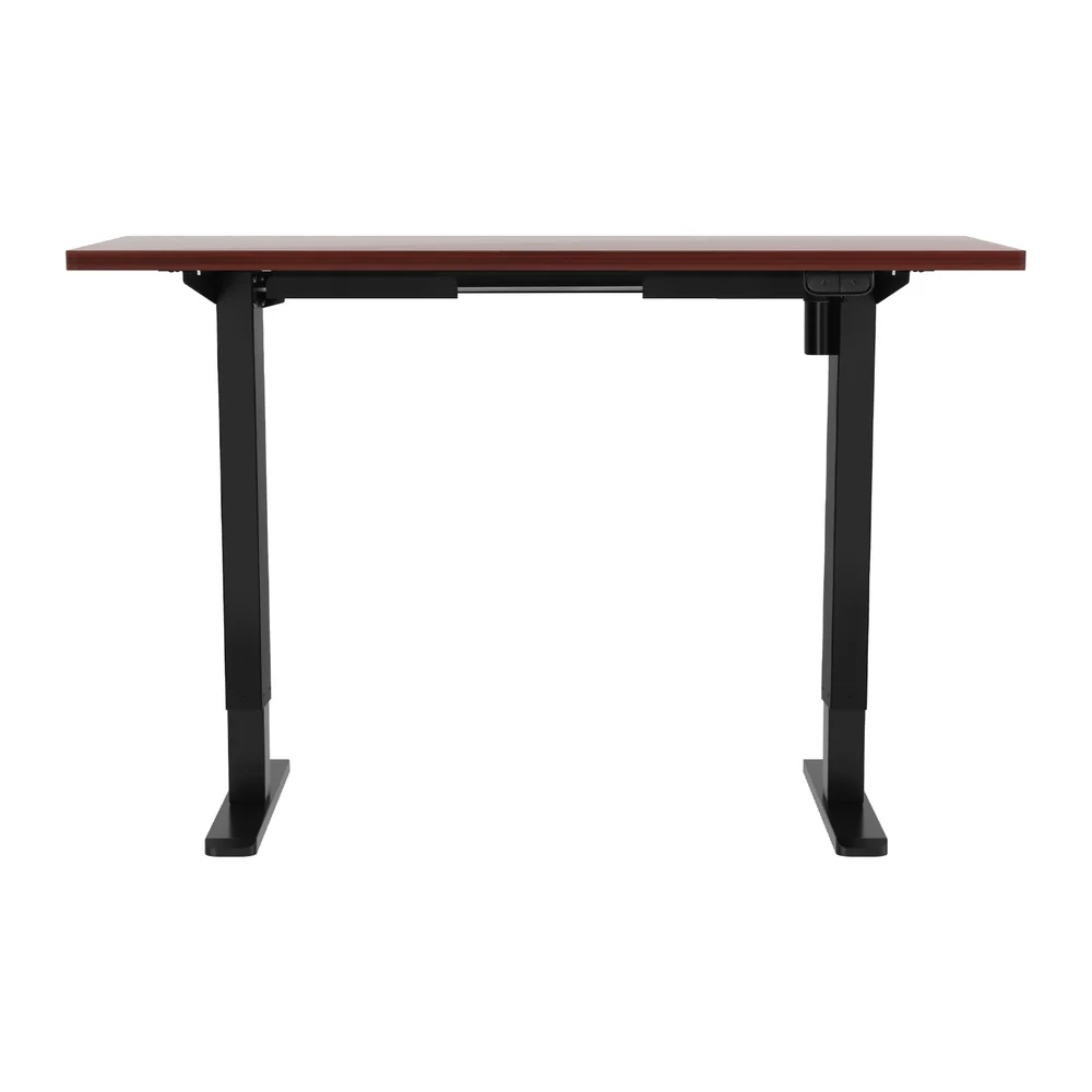 Artiss Standing Desk Motorised Walnut 120CM - Image 5