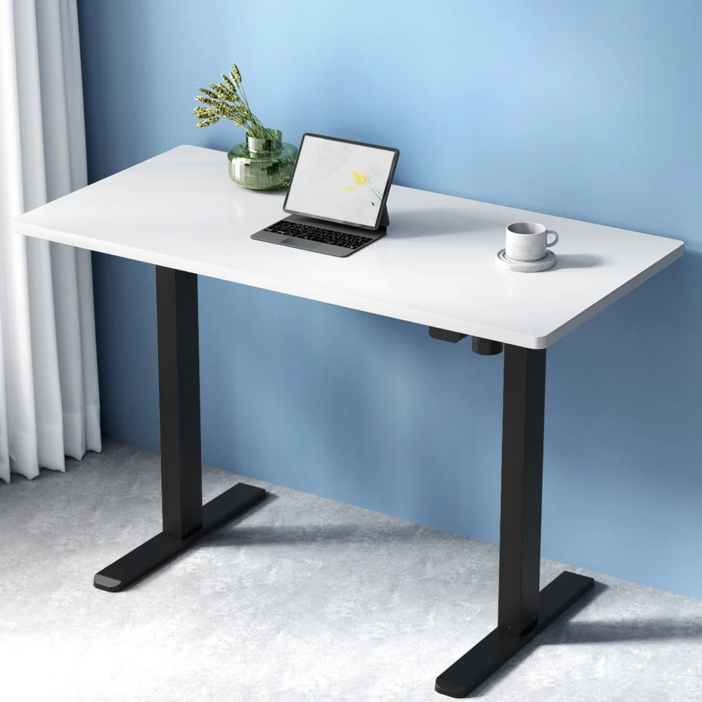Artiss Standing Desk Motorised White 120CM - Image 2