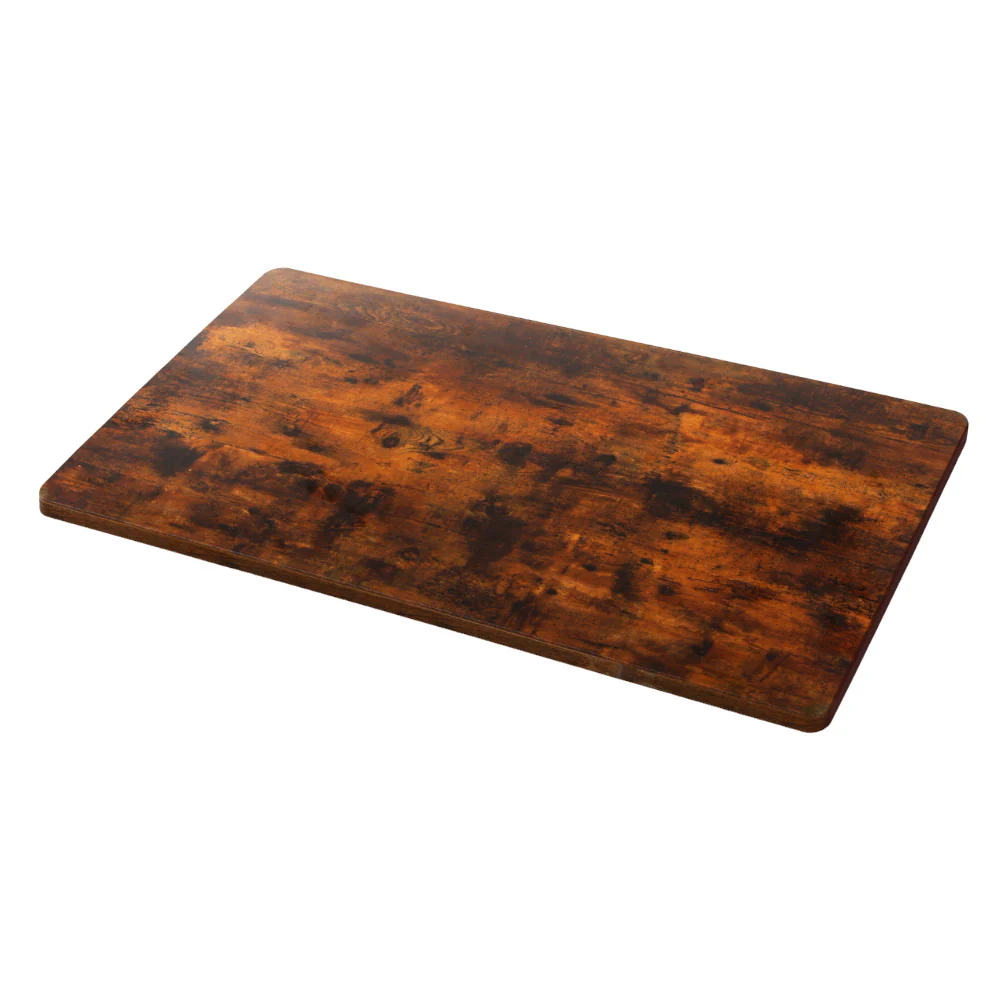 Artiss Standing Desk Top Rustic Brown 120CM - Image 3