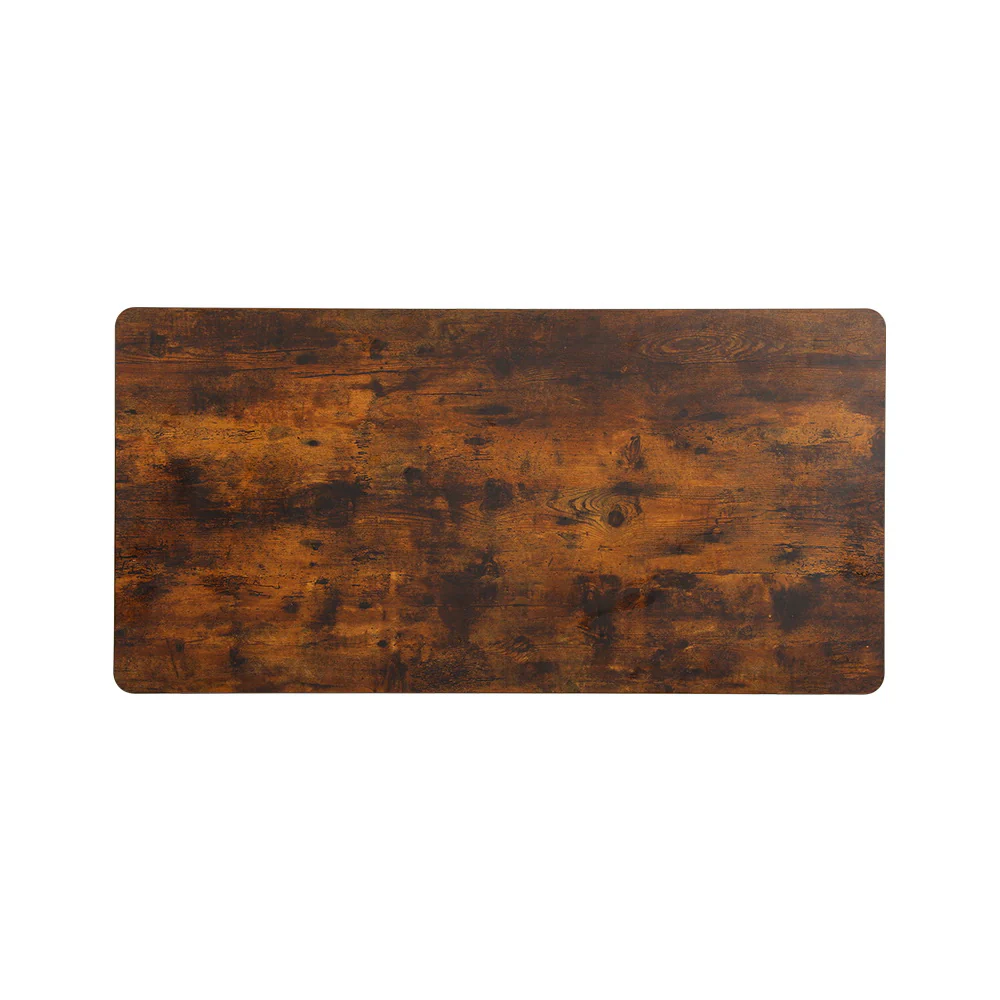 Artiss Standing Desk Top Rustic Brown 120CM - Image 5