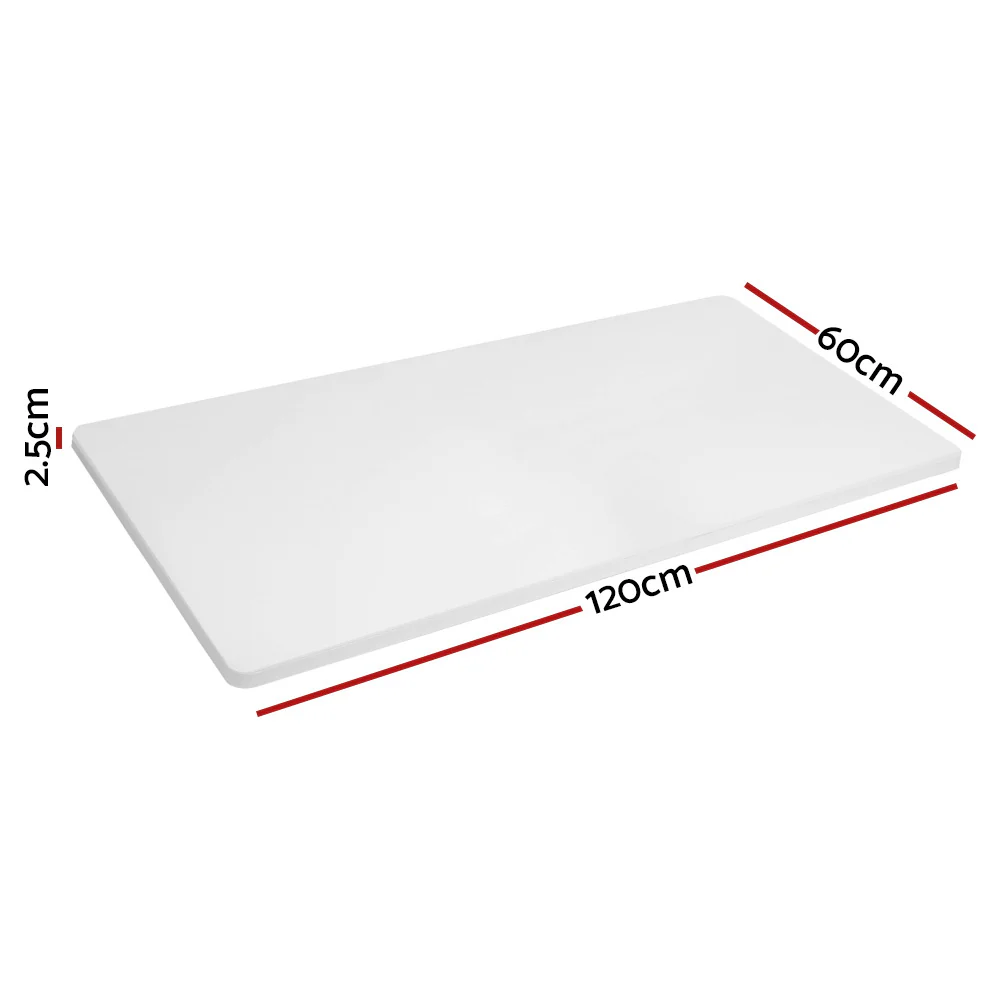 Artiss Standing Desk Top White 120CM - Image 4