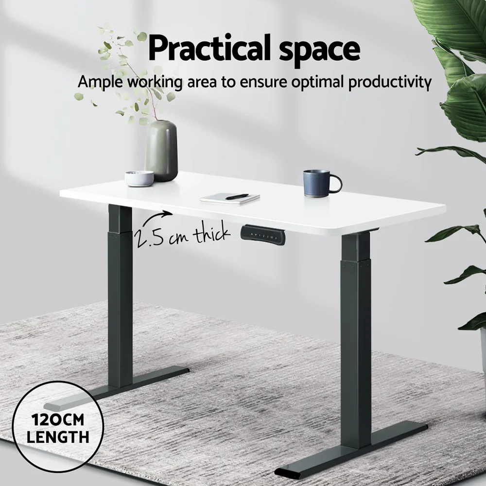 Artiss Standing Desk Top White 120CM - Image 6