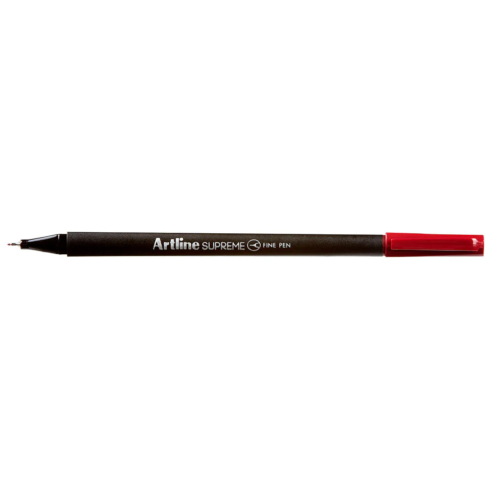 Artline Supreme 0.4mm Fine Pens [Assorted Colours] (6-Pack) - Image 2