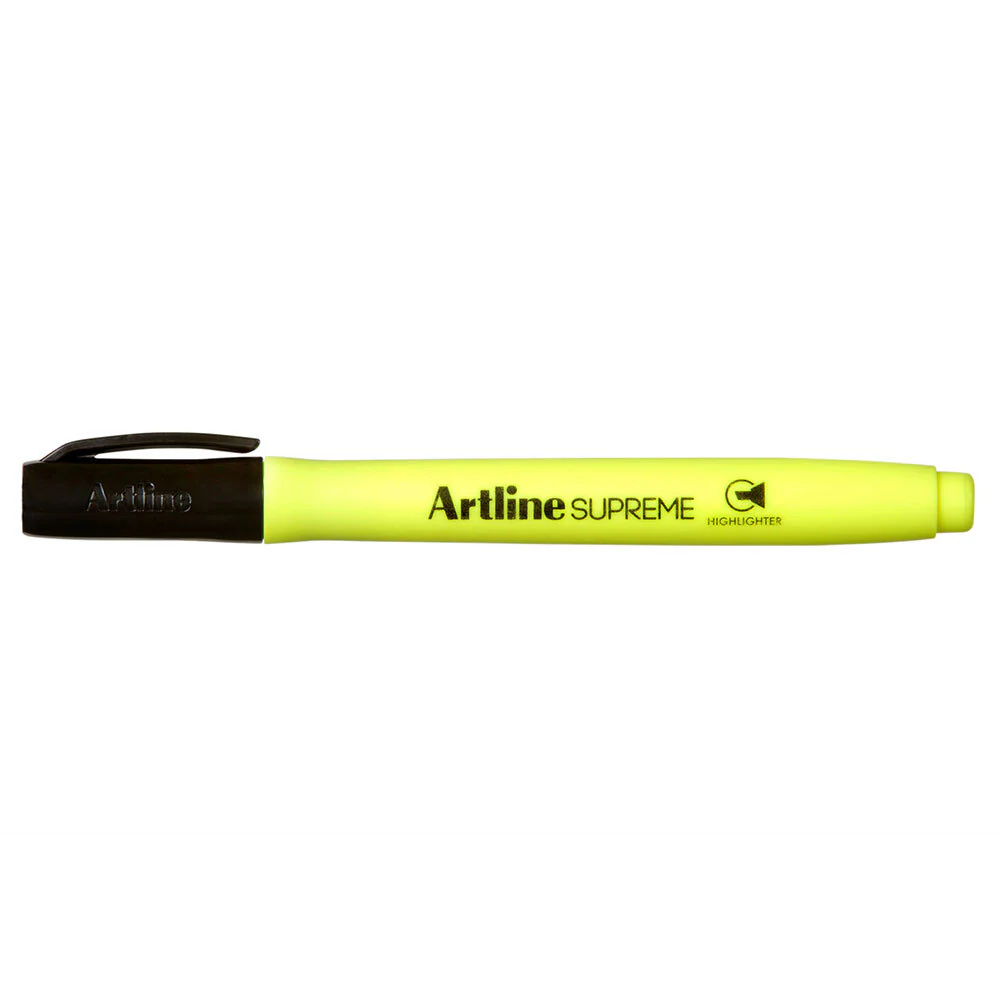 Artline Supreme Highlighter Set (Assorted Colours) [4-Pieces] - Image 3