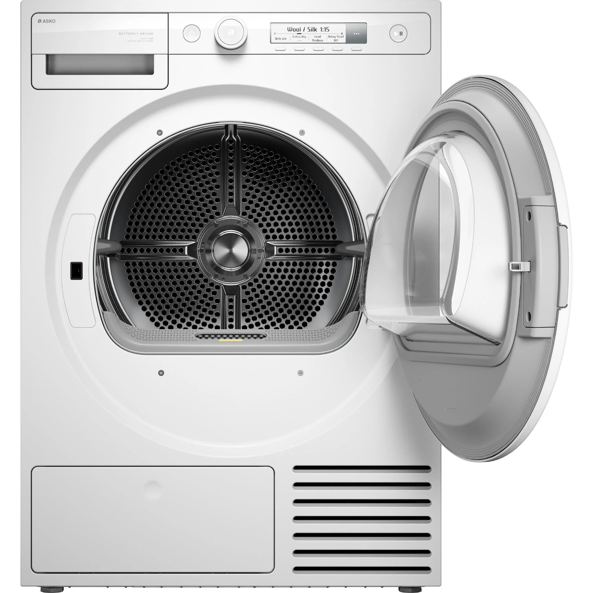ASKO T108HW Classic 8kg Butterfly Drying™  Heat Pump Dryer - Image 2