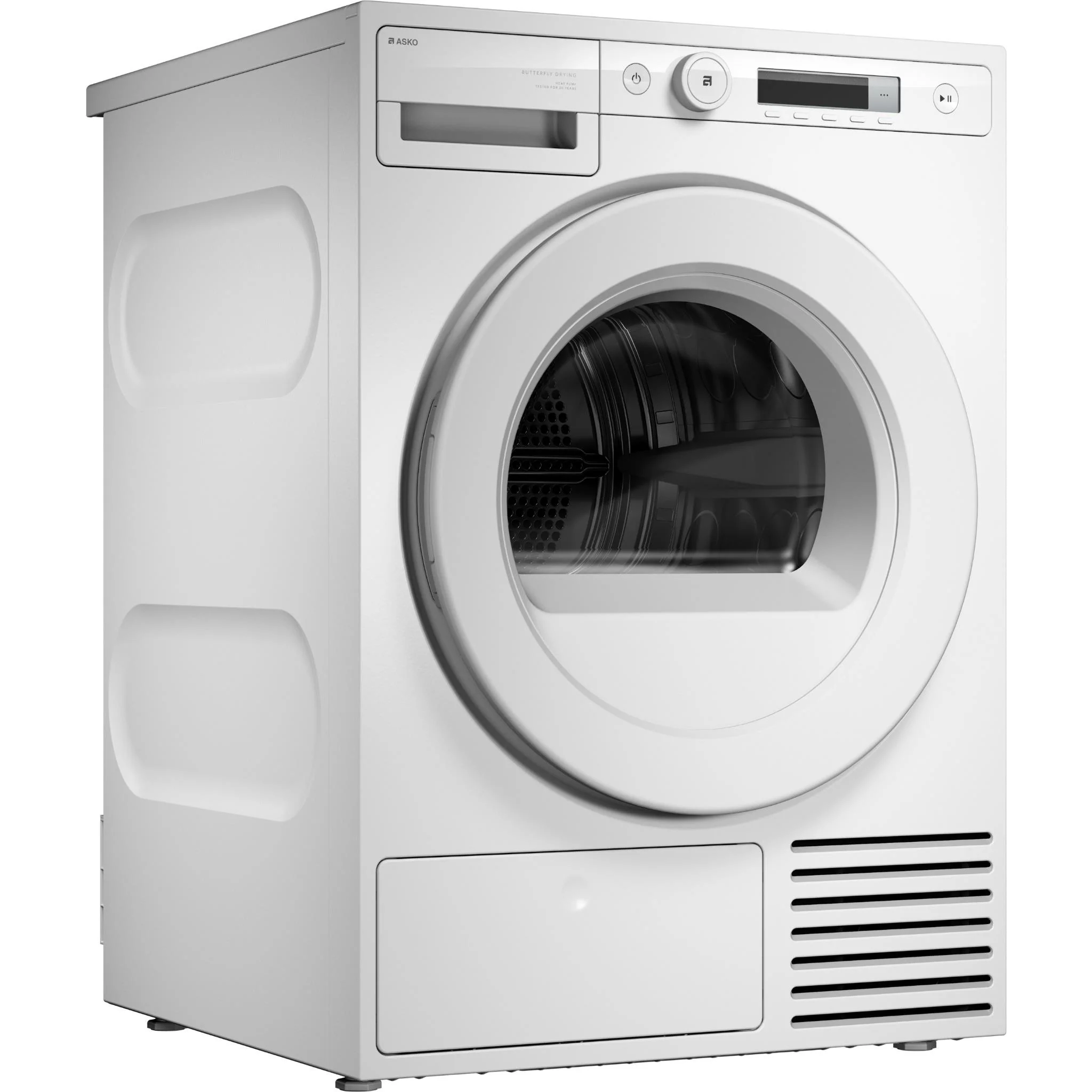ASKO T108HW Classic 8kg Butterfly Drying™  Heat Pump Dryer - Image 3