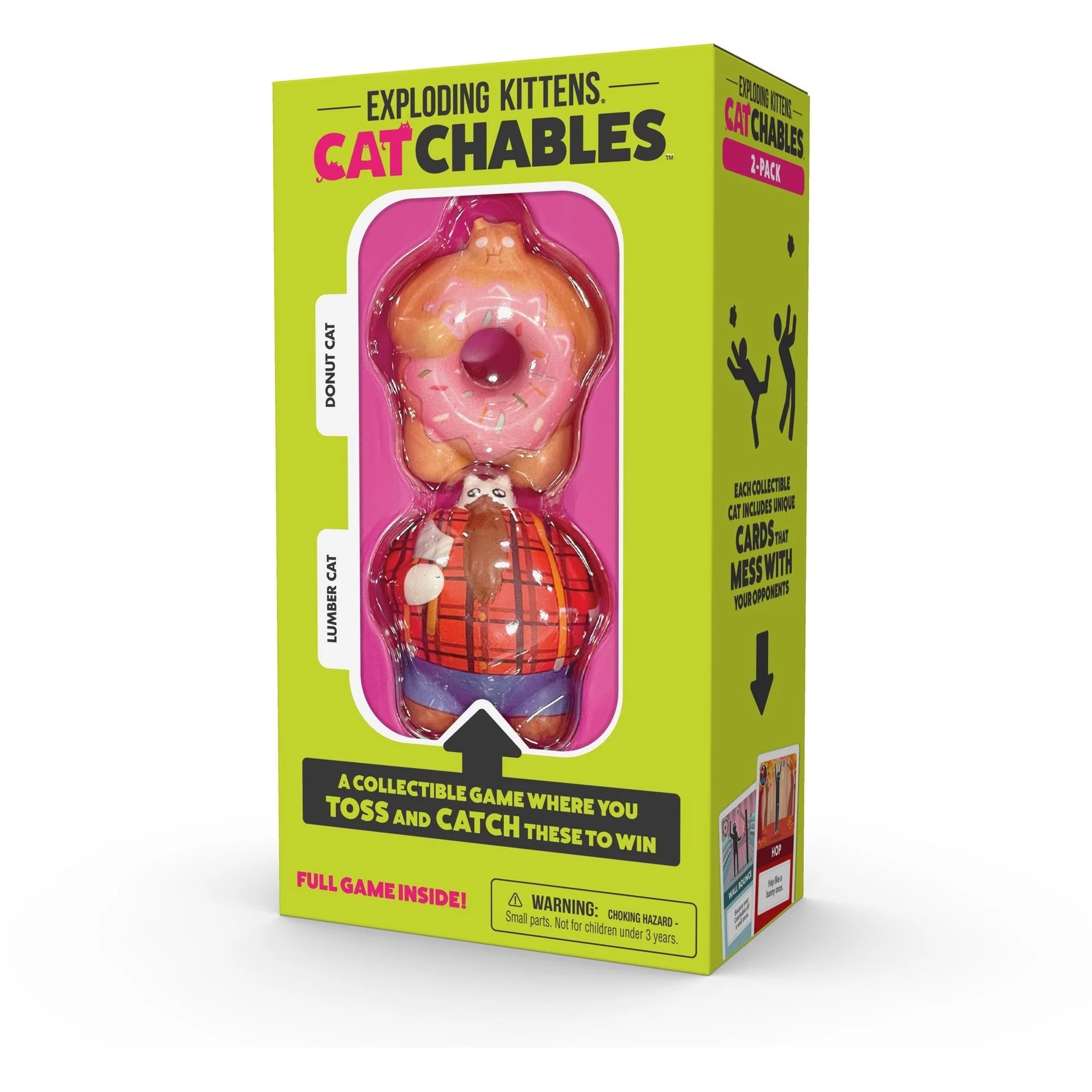 Asmodee Catchables 2-Pack #1 Donut & Lumber Game - Image 2
