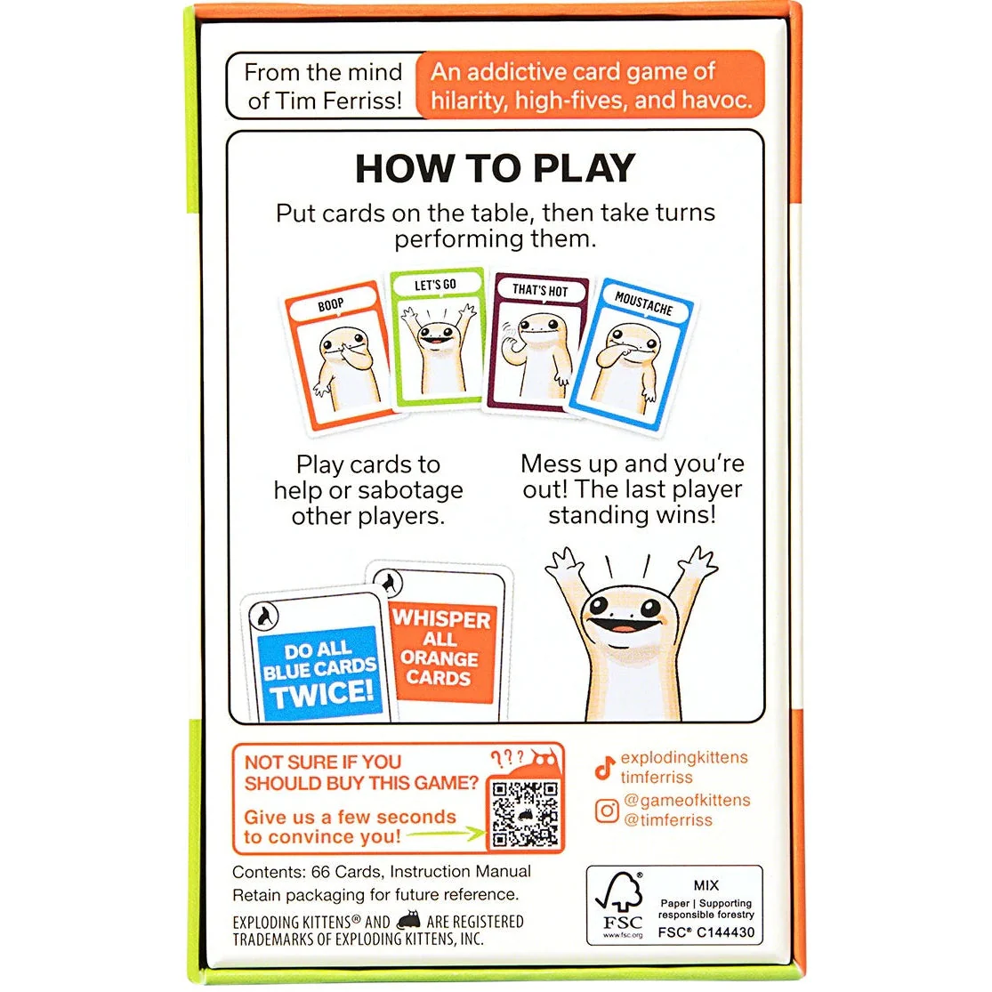 Asmodee Coyote Small Box By Exploding Kittens Game - Image 2