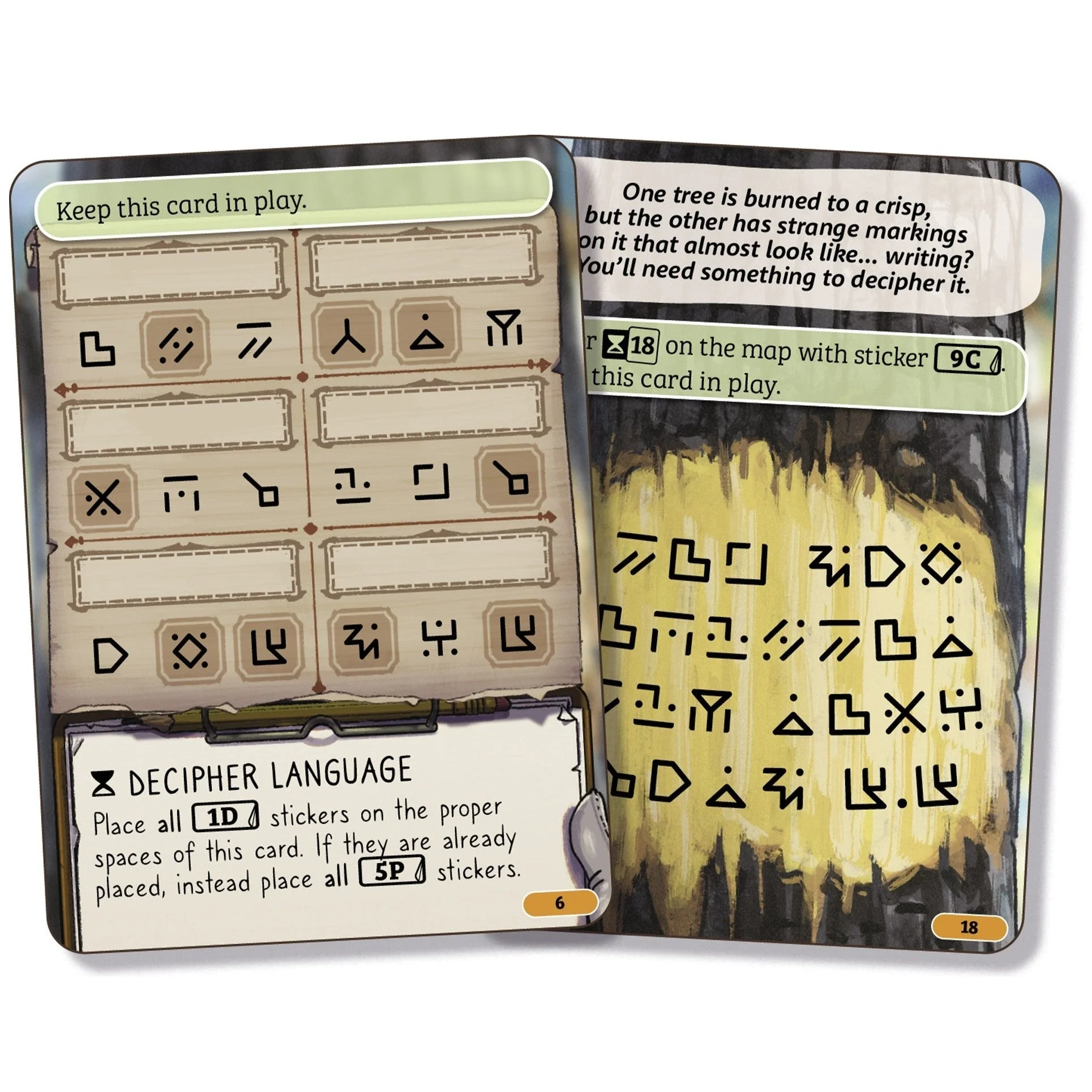 Asmodee Cozy Stickerville Game - Image 3