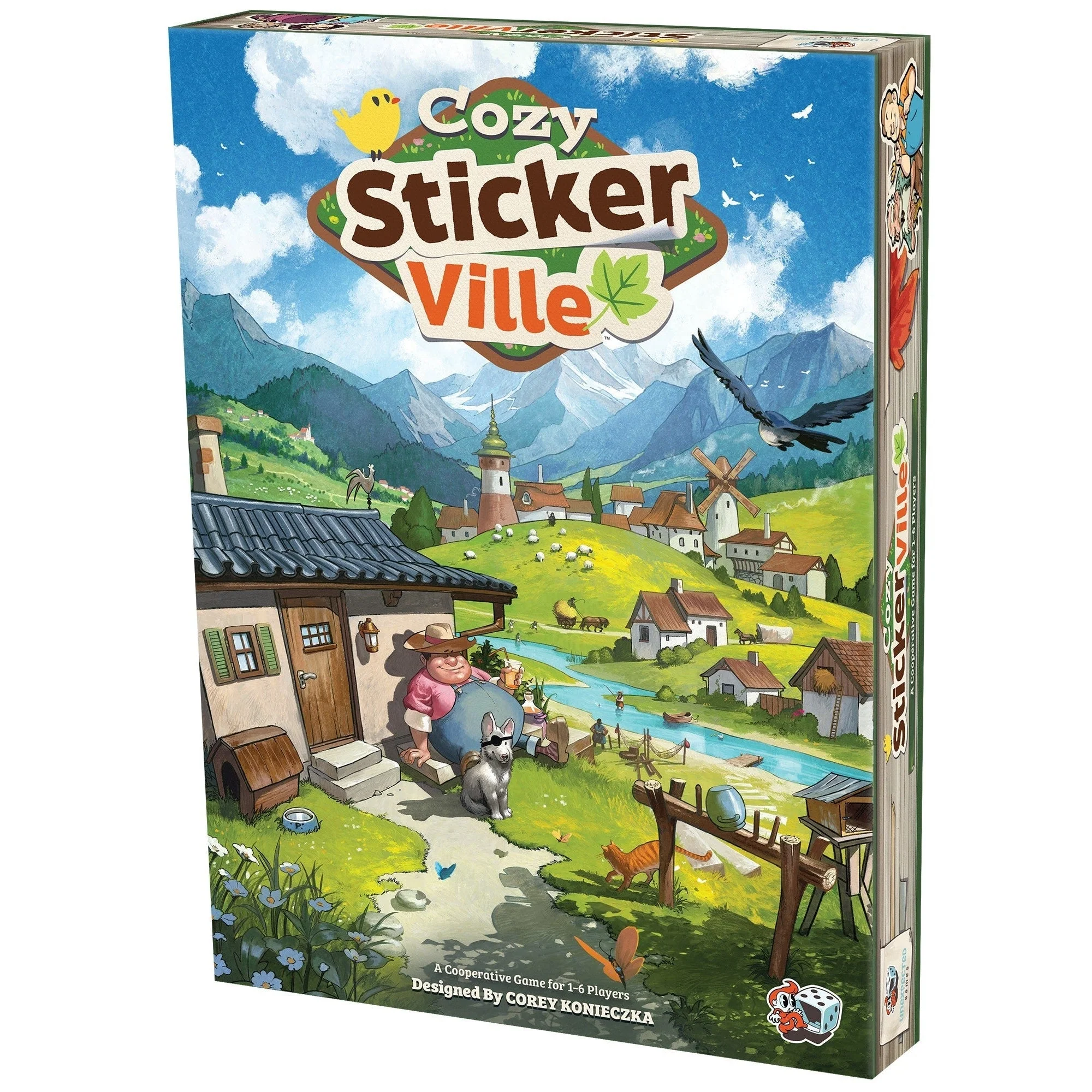 Asmodee Cozy Stickerville Game - Image 6
