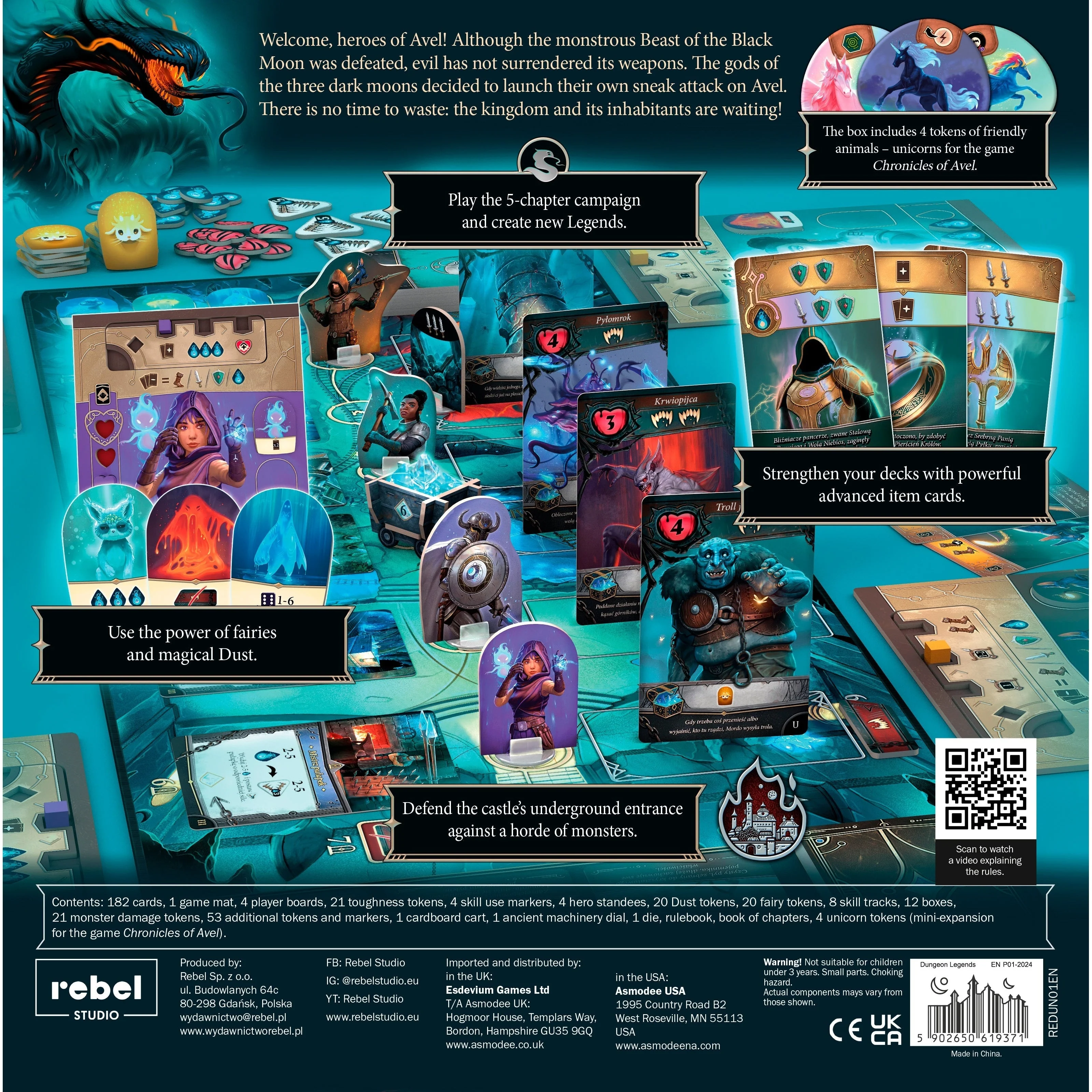 Asmodee Dungeon Legends Game - Image 4